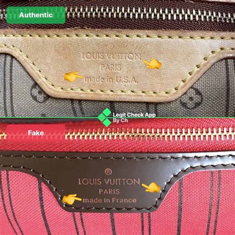 authentic louis vuitton vs fake|authenticating louis vuitton.